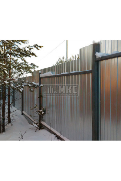 Профнастил СС10-0,2м оцинкованный с нестандартной шириной, толщина 0,35