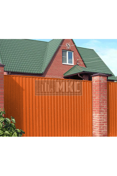 Профнастил СС10-0,9м окрашенный с нестандартной шириной, толщина 0,5