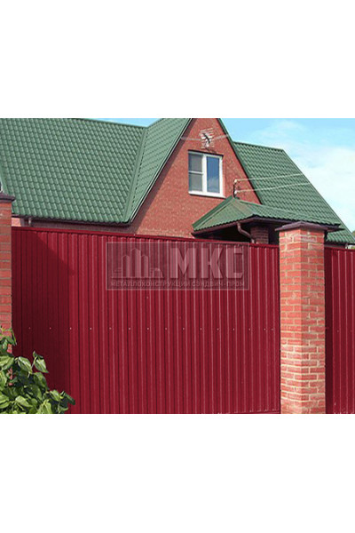 Профнастил СС10-0,9м окрашенный с нестандартной шириной, толщина 0,5