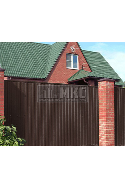 Профнастил СС10-0,9м окрашенный с нестандартной шириной, толщина 0,5