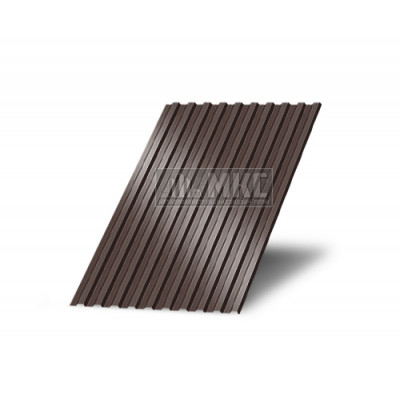 Профнастил СС10-1м окрашенный с нестандартной шириной, толщина 0,35