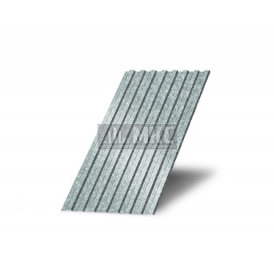 Профнастил СС10-0,8м оцинкованный с нестандартной шириной, толщина 0,35