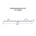 Профнастил СС10-0,9м оцинкованный с нестандартной шириной, толщина 0,55