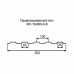 Профнастил МП10-0,5м оцинкованный с нестандартной шириной, толщина 0,65