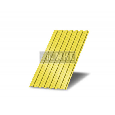 Профнастил МП10-0,7м окрашенный с нестандартной шириной, толщина 0,65