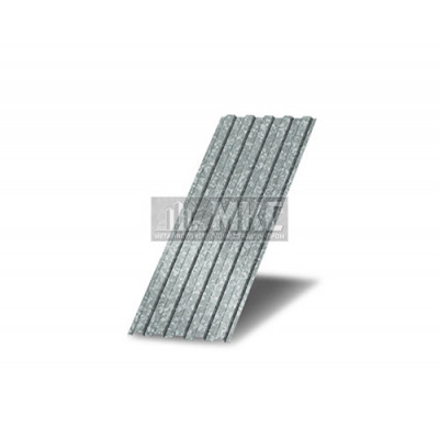 Профнастил МП10-0,5м оцинкованный с нестандартной шириной, толщина 0,4