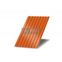 Профнастил МП10-0,8м окрашенный с нестандартной шириной, толщина 0,6