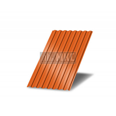 Профнастил МП10-0,8м окрашенный с нестандартной шириной, толщина 0,6