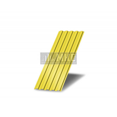 Профнастил МП10-0,5м окрашенный с нестандартной шириной, толщина 0,65