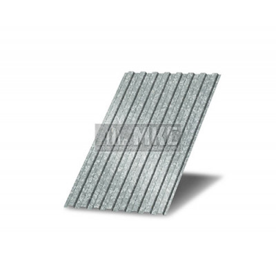 Профнастил МП10-0,8м оцинкованный с нестандартной шириной, толщина 0,65