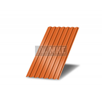 Профнастил МП10-0,7м окрашенный с нестандартной шириной, толщина 0,6