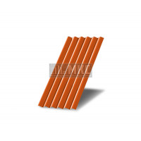 Профнастил МП18-0,5м окрашенный с нестандартной шириной, толщина 0,6