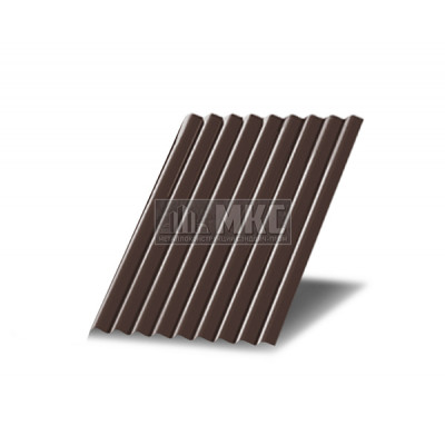 Профнастил МП18-0,8м окрашенный с нестандартной шириной, толщина 0,35