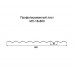 Профнастил МП18-0,8м оцинкованный с нестандартной шириной, толщина 0,35