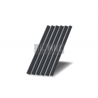 Профнастил МП18-0,5м окрашенный с нестандартной шириной, толщина 0,4