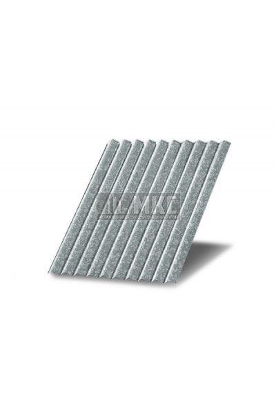 Профнастил МП18-0,9м оцинкованный с нестандартной шириной, толщина 0,6