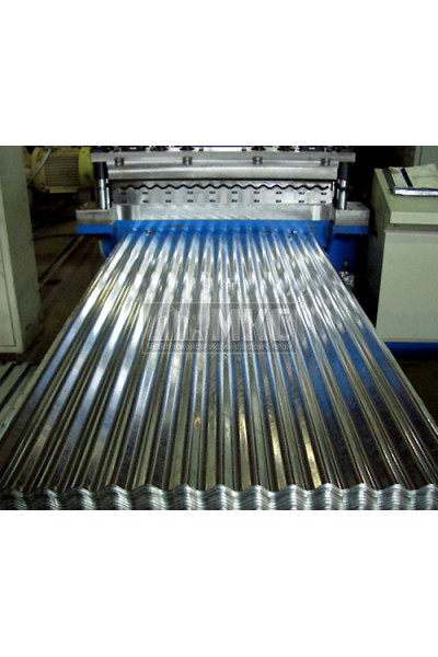 Профнастил МП18-0,5м оцинкованный с нестандартной шириной, толщина 0,4