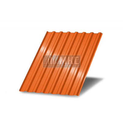 Профнастил МП20-1м окрашенный с нестандартной шириной, толщина 0,6
