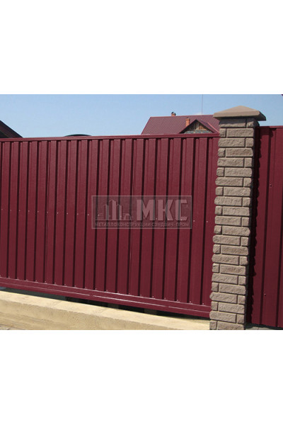 Профнастил МП20-0,3м окрашенный с нестандартной шириной, толщина 0,35