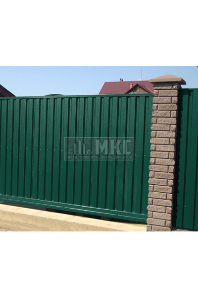 Профнастил МП20-0,3м окрашенный с нестандартной шириной, толщина 0,45