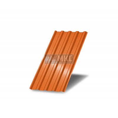 Профнастил МП20-0,6м окрашенный с нестандартной шириной, толщина 0,6