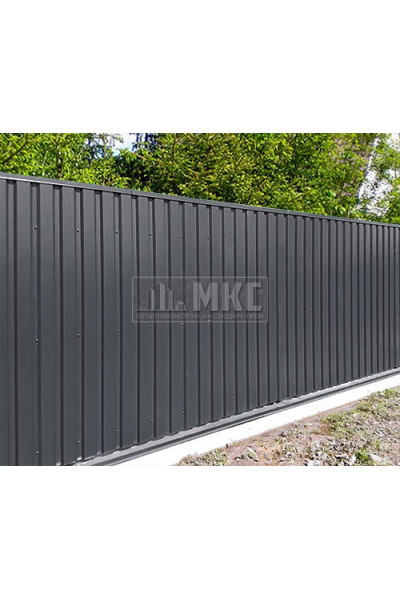 Профнастил МП35-0,3м окрашенный с нестандартной шириной, толщина 0,5