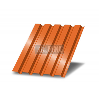Профнастил МП35-1м окрашенный с нестандартной шириной, толщина 0,6