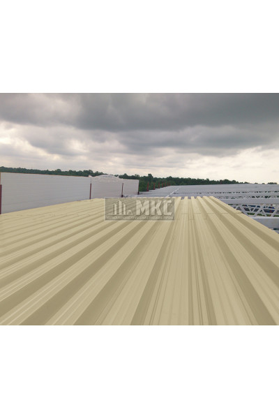 Профнастил Н114-0,8м окрашенный с нестандартной шириной, толщина 0,6