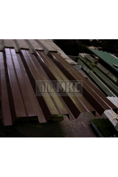 Профнастил Н60-0,5м окрашенный с нестандартной шириной, толщина 0,55