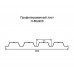 Профнастил Н60-0,9м окрашенный с нестандартной шириной, толщина 0,4 Профнастил Н60-0,9м окрашенный с нестандартной шириной, толщина 0,4