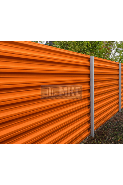 Профнастил НС35-0,2м окрашенный с нестандартной шириной, толщина 0,45