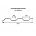 Профнастил НС35-0,5м окрашенный с нестандартной шириной, толщина 0,6