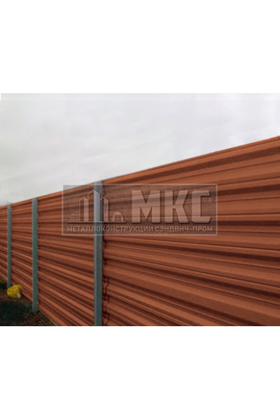 Профнастил НС35-0,3м окрашенный с нестандартной шириной, толщина 0,55