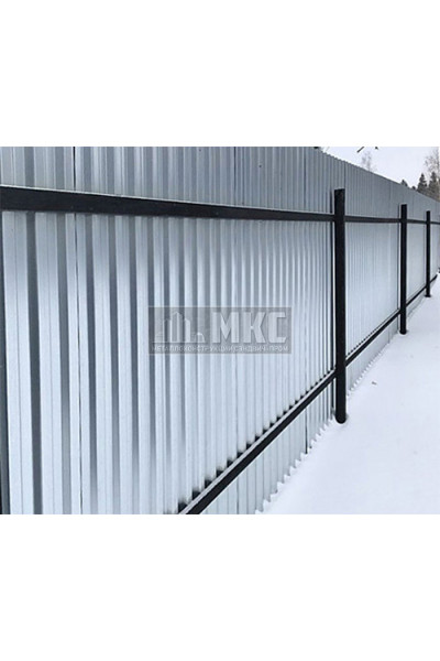 Профнастил C21-0,4м оцинкованный с нестандартной шириной, толщина 0,7