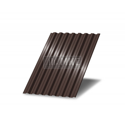 Профнастил C18-0,8м окрашенный с нестандартной шириной, толщина 0,35