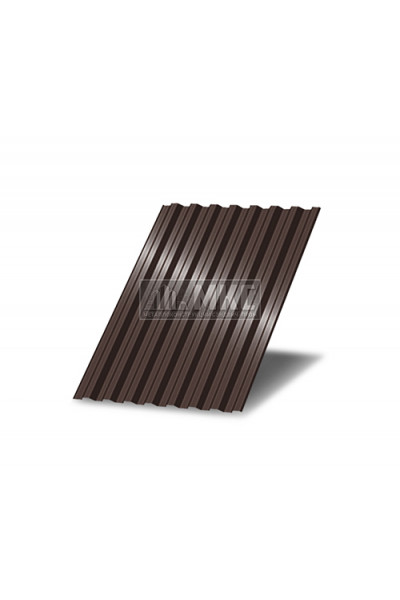 Профнастил C18-0,8м окрашенный с нестандартной шириной, толщина 0,35