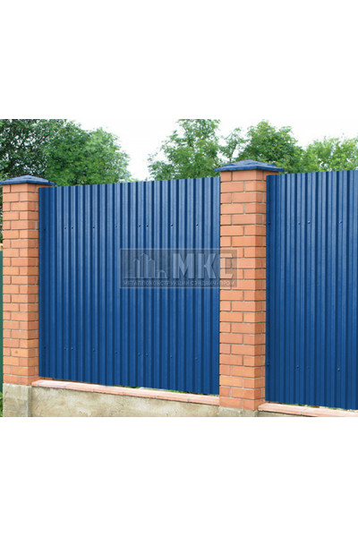 Профнастил C18-0,4м окрашенный с нестандартной шириной, толщина 0,6