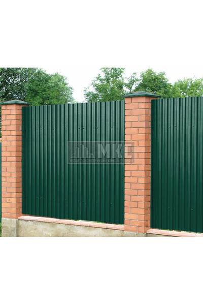 Профнастил C21-0,2м окрашенный с нестандартной шириной, толщина 0,7