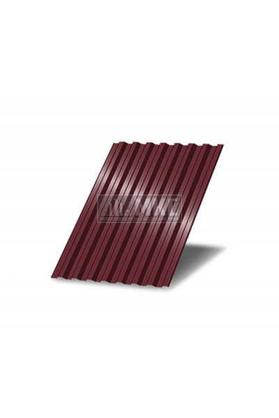 Профнастил C21-0,8м окрашенный с нестандартной шириной, толщина 0,55