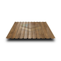 Профнастил С10х1150-0.5 Античный дуб ECOSTEEL