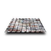 Профлист С17х1150-0.5 Кварцевый сланец ECOSTEEL