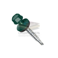 Саморезы по дереву 4,8х35 RAL6005