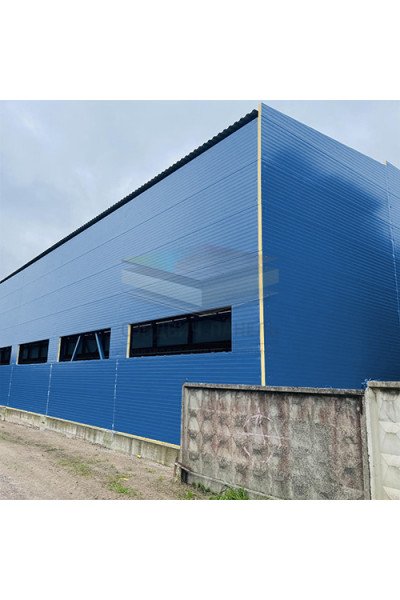 Акустическая стеновая сэндвич-панель минеральная вата, ширина 1200 мм, толщина 10 мм, RAL5005