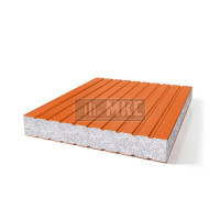 Сэндвич-панели без замков из пенополистирола, ширина 1200 мм, толщина 250 мм, RAL2004 Сэндвич-панели без замков из пенополистирола, ширина 1200 мм, толщина 250 мм, RAL2004