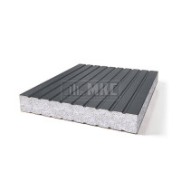 Сэндвич-панели без замков из пенополистирола, ширина 1200 мм, толщина 40 мм, RAL7024 Сэндвич-панели без замков из пенополистирола, ширина 1200 мм, толщина 40 мм, RAL7024