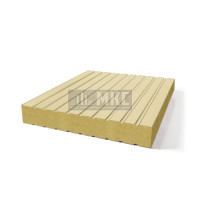 Сэндвич-панели без замков из пенополиизоцианурата, ширина 1200 мм, толщина 60 мм, RAL1014