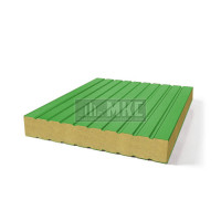 Сэндвич-панели без замков из пенополиизоцианурата, ширина 1200 мм, толщина 80 мм, RAL6018 Сэндвич-панели без замков из пенополиизоцианурата, ширина 1200 мм, толщина 80 мм, RAL6018