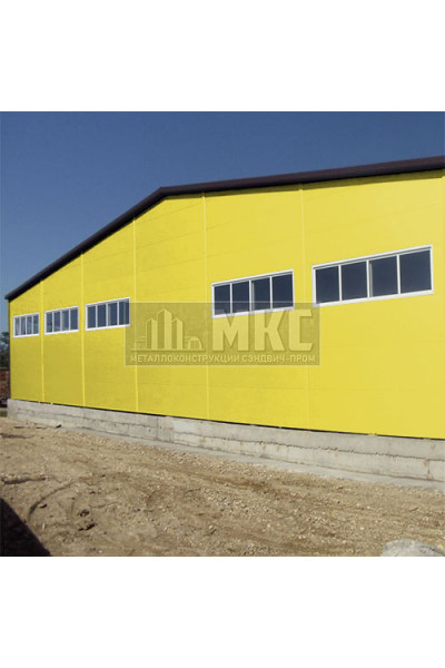 Сэндвич-панели без замков из пенополистирола, ширина 1200 мм, толщина 10 мм, RAL1018 Сэндвич-панели без замков из пенополистирола, ширина 1200 мм, толщина 10 мм, RAL1018