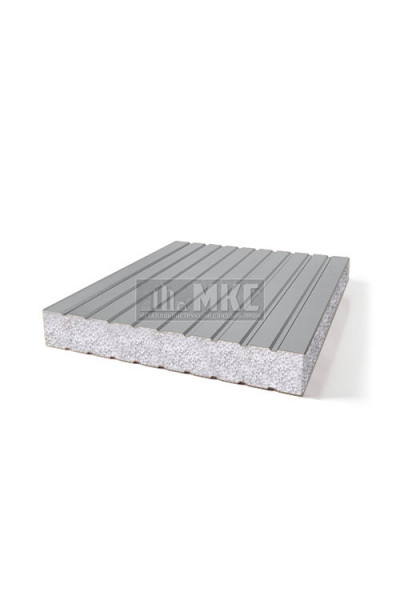 Сэндвич-панели без замков из пенополистирола, ширина 1200 мм, толщина 10 мм, RAL7004 Сэндвич-панели без замков из пенополистирола, ширина 1200 мм, толщина 10 мм, RAL7004