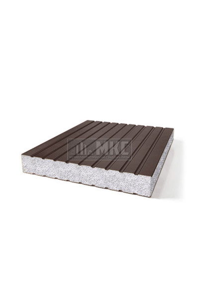 Сэндвич-панели без замков из пенополистирола, ширина 1200 мм, толщина 10 мм, RAL8017 Сэндвич-панели без замков из пенополистирола, ширина 1200 мм, толщина 10 мм, RAL8017